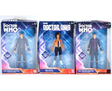 Doctor Who - Character Options - The Twelfth Doctor - collection of x3 boxed action figures; ' Twelfth Doctor Collector Figur