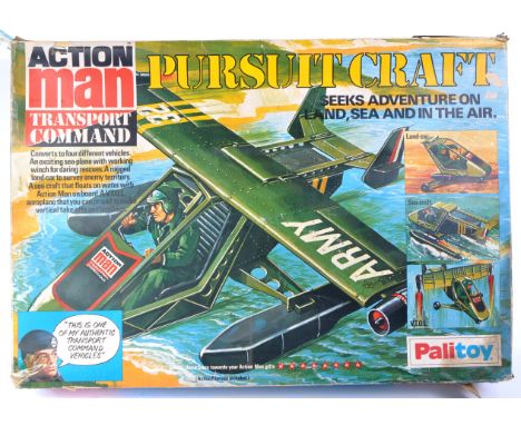 Action Man - Palitoy - an original vintage Palitoy made playset ' Pursuit Craft ' playset. Appears complete (but is unchecked