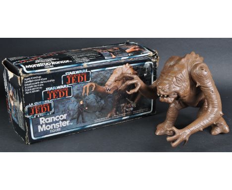 Star Wars - an original vintage 1983 Star Wars action figure ' Rancor Monster Figurine '. The figure generally in EX to NM co