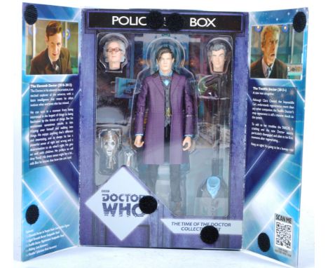 Doctor Who - Underground Toys - a 'Time Of The Doctor Collectors' Set ' boxed action figure set. Factory sealed, with content