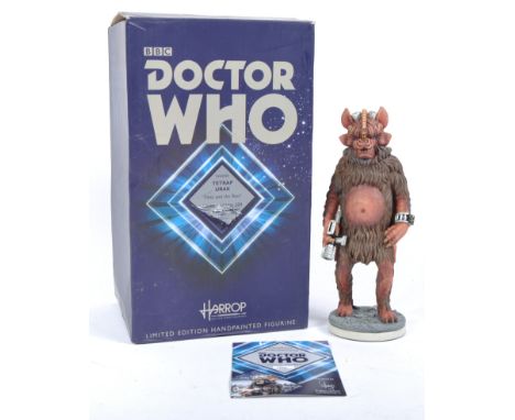 Doctor Who - Robert Harrop - WHO24 ' Tetrap Urak ' limited edition of 200. Hand painted resin figure from the classic sci-fi 
