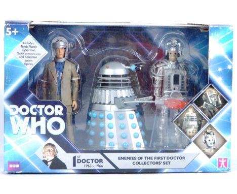 Doctor Who - Character Options - a 1st Doctor era boxed action figure set ' Enemies Of The First Doctor Collectors' Set '. Hi