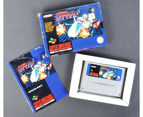 Gaming - Nintendo SNES - ' Super R-Type ' - an original vintage PAL video games console cartridge, housed within its original