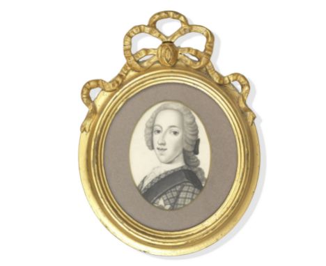 James Ferguson (Scottish, 1710-1776)Portrait of Charles Edward Stuart plumbagooval, 11.4 cm highFor further information on th