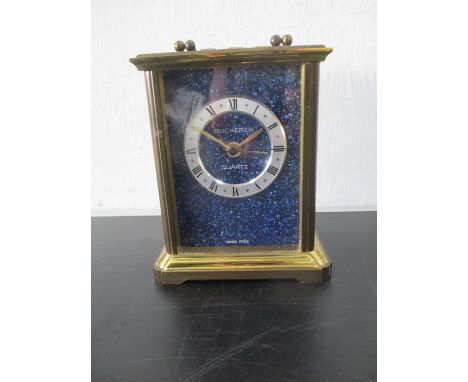A Bucherer Quartz carriage clock