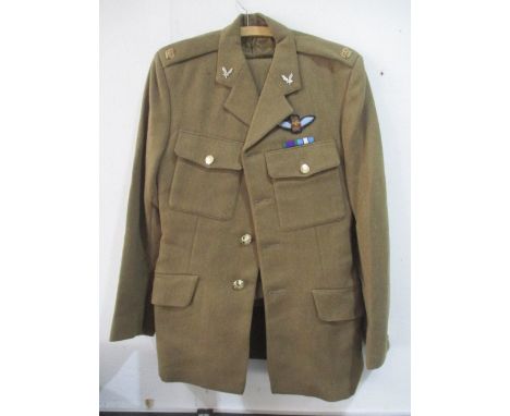 An officers Army Air Corps service dress uniform