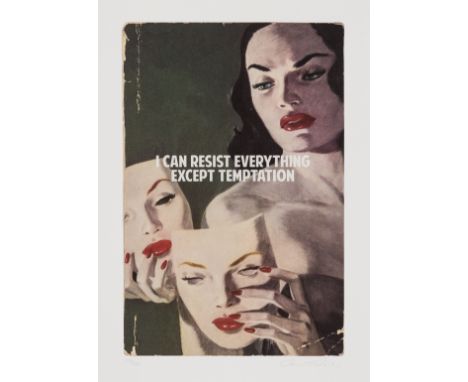 δ The Connor Brothers (b.1968)I Can Resist Everything Except TemptationGiclee print in colours, 2016, signed and numbered fro