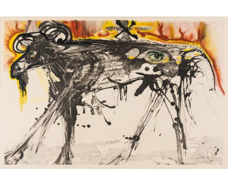 δ Salvador Dalí (1904-1989)The Ram (Homage to Gerrit Dou) (Field 71-1)Lithograph printed in colours, 1971, signed and numbere