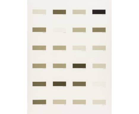 δ Gerhard Merz (b.1947)Untitled (2007)Digital pigment print in colours, 2007, signed and numbered from the edition of 45 in p
