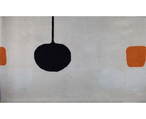 William Scott CBE, RA 1913-1980STILL LIFE WITH ORANGE NOTESWool tapestry, 1980, 152.5 cm x 244cm, edition 19/25, signed and i