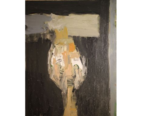 Paddy McCann, ContemporarySELF PORTRAITOil on canvas, 32" x 25.5" (81 x 40.5 cm), signed, inscribed and dated 2004 verso.Prov