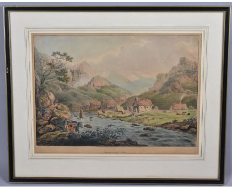 A Framed Print, Bedkellert Mill, 56x48cm 