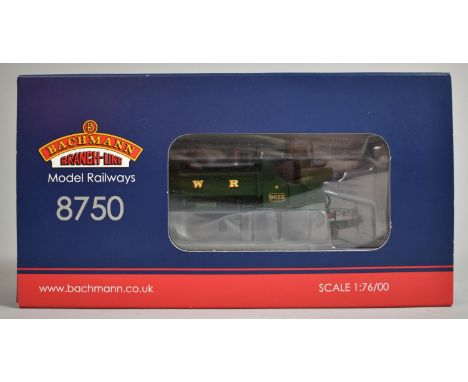 A Boxed 00 Gauge Bachmann Branch Line GWR 8750 Class 0-6-0PT Number 9635 In British Racing Green (NM) Box (G). 