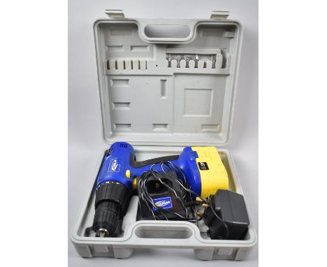 A Cased Rechargeable Cougar Drill 