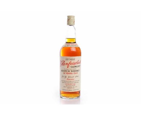 GLENFARCLAS-GLENLIVET 8 YEARS OLDHighland Single Malt Scotch Whisky. Proprietors: Glenfarclas Glenlivet Distillery. Bottled &