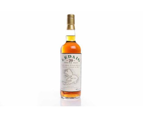 LEDAIG 20 YEAR OLDHighland Single Malt Scotch Whisky. Bottled by Douglas Murdoch & Co. 70cl, 40% volume. CONDITION REPORT: Ca