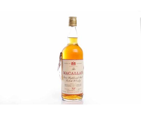 MACALLAN 1937Highland Single Malt Scotch Whisky. Bottled by Gordon & MacPhail. 26 2/3 fl.oz (75cl), 70° proof. CONDITION REPO