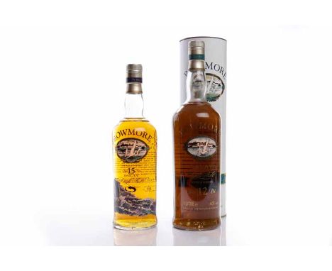BOWMORE MARINER AGED 15 YEARSIslay Single Malt Scotch Whisky. 70cl, 43% volume. BOWMORE 12 YEARS OLDIslay Single Malt Scotch 