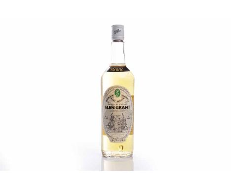 GLEN GRANT 1968 5 YEAR OLDHighland Single Malt Scotch Whisky. White cap bottling by Gordon & MacPhail. 262/3fl.oz, 70°Proof. 