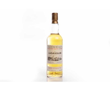 LAGAVULIN 1978 CADENHEAD'S CASK STRENGTH - CASK No. 127Single Malt Scotch Whisky. Bottled by William Cadenhead Ltd., 18 Golde
