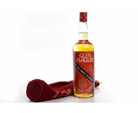 GLEN FLAGLER RARE ALL-MALT SCOTCH 8 YEARS OLDLowland Single Malt Scotch Whisky. Distilled and bottled at Moffat Grain Distill