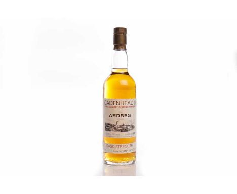 ARDBEG 1975 CADENHEAD'S CASK STRENGTH - CASK No. 1382Single Malt Scotch Whisky. Bottled by William Cadenhead Ltd., 18 Golden 