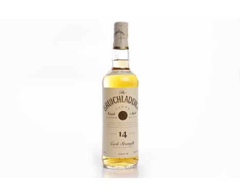 BRUICHLADDICH 1980 AGED 14 YEARS CASK STRENGTH Islay Single Malt Scotch Whisky. Distilled, matured and bottled by Bruichladdi