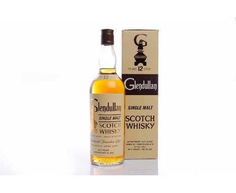GLENDULLAN 12 YEARS OLDSingle Malt Scotch Whisky. Bottled by Macdonald Greenlees Ltd. 75cl, 43% volume, in tube.  CONDITION R