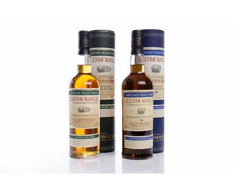 GLENMORANGIE MADEIRA WOOD FINISHHighland Single Malt Scotch Whisky. Matured in American oak casks and finished in madeira dru