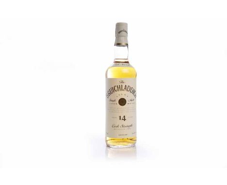 BRUICHLADDICH 1980 AGED 14 YEARS CASK STRENGTH Islay Single Malt Scotch Whisky. Distilled, matured and bottled by Bruichladdi