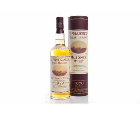 GLENMORANGIE 1979Highland Single Malt Scotch Whisky. Limited edition, bottled in 1996. 70cl, 40% volume, in tube.  CONDITION 