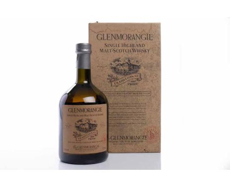 GLENMORANGIE TRADITIONAL 100°PROOFHighland Single Malt Scotch Whisky. NCF 1L, 57.2% volume. In carton with hessian sack. COND