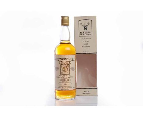 PORT ELLEN 1974 CONNOISSEUR'S CHOICEIslay Single Malt Scotch Whisky. Distilled 1974. Proprietors: Low Robertson & Co. Special