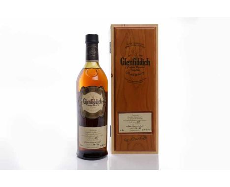 GLENFIDDICH 1963 VINTAGE RESERVESpeyside Single Malt Scotch Whisky. Matured in cask No. 12730. Bottle No. 94 of 219. 70cl, 46
