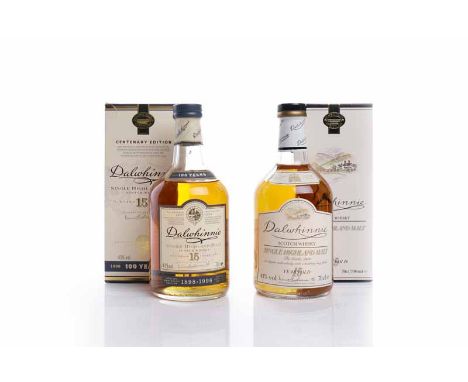 DALWHINNIE 15 YEARS OLD - OLD STYLEHighland Single Malt Scotch Whisky. Bottled by James Buchanan & Co. Distillers, Glasgow. 7
