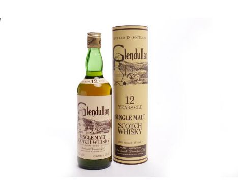 GLENDULLAN 12 YEARS OLDSingle Malt Scotch Whisky. Bottled by Macdonald Greenlees Ltd. 75cl, 43% volume, in tube.  CONDITION R