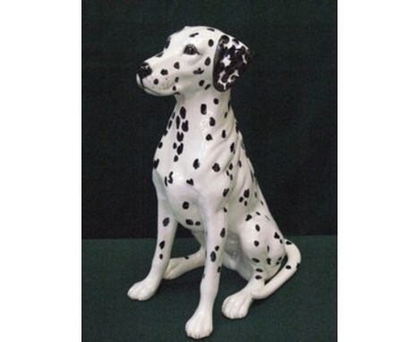BESWICK GLAZED CERAMIC LARGE FIRESIDE DALMATIAN FIGURE, No.2271, APPROXIMATELY 35.5cm HIGH 