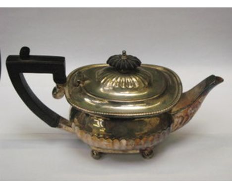 HALLMARKED SILVER SMALL TEAPOT BY ADIE BROTHER, SHEFFIELD ASSAY 