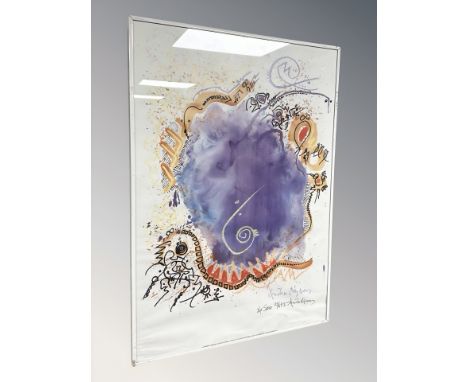 An Anders Nyborg print, 60 cm x 44 cm 