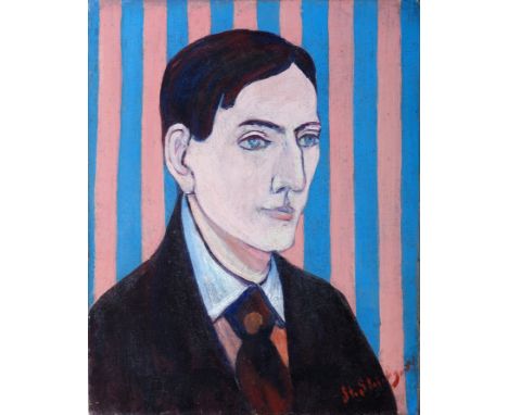 Stanislaw StückgoldWarschau 1868 – 1933 ParisHerren-PortraitÖl auf Leinwand46 x 38 cmSigniert u.r.