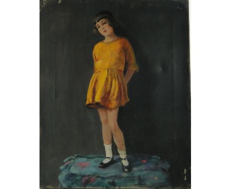 Harry John Pearson (1872-1933)
oil on canvas, portrait of a girl, signed, 20" x 16", unframed.
