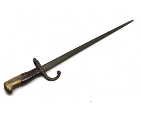 Antique French 1877 Chassepot sword bayonet no scabbard 