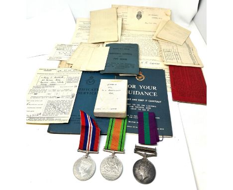 WW.2 R.A.F Medals & Original Paperwork Group. All Relates To Cpl. H.A. Bartlett.Joined 1939- served as an engine fitter until