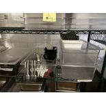 Lot de 6 bacs réchauds + contenu