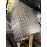 Lot de 6 DROP INS a/ trous d'échappement - 21 " x 13 "