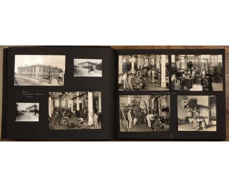Two albums of photographs principally of Hong Kong and the Far East1931-1932 and circa 1935-1938both related to the travels t
