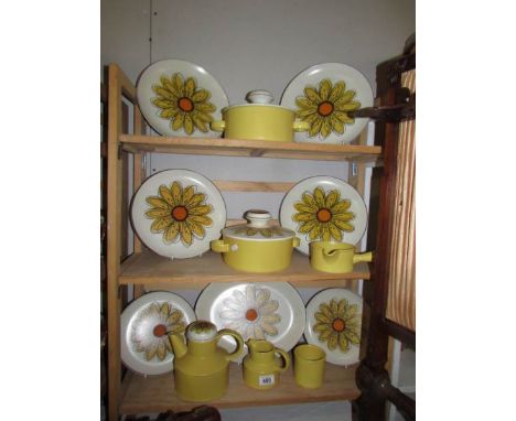 A Midwinter 'Flower Sont' pattern dinner service.