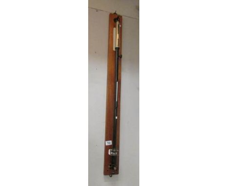 A Fortin stick barometer.