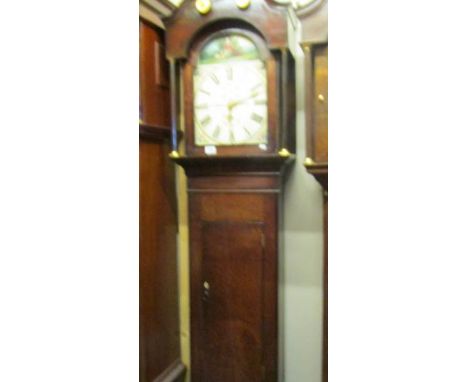 An oak long case clock, Wilkinson, Alston,. a/f.