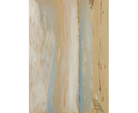 •WILFRID RAMSEY (Exh.1939/40) Seascape, signed in pencil lower right, gouache on buff paper, 9.75" x 13.75".